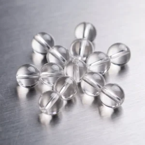 10mm Round Crystal Plain